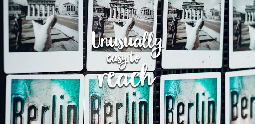 diverse polaroid pictures of Berlin 